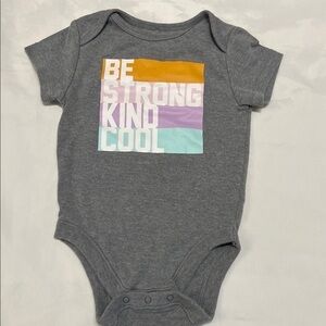 Old Navy Gray Graphic Kids Bodysuit